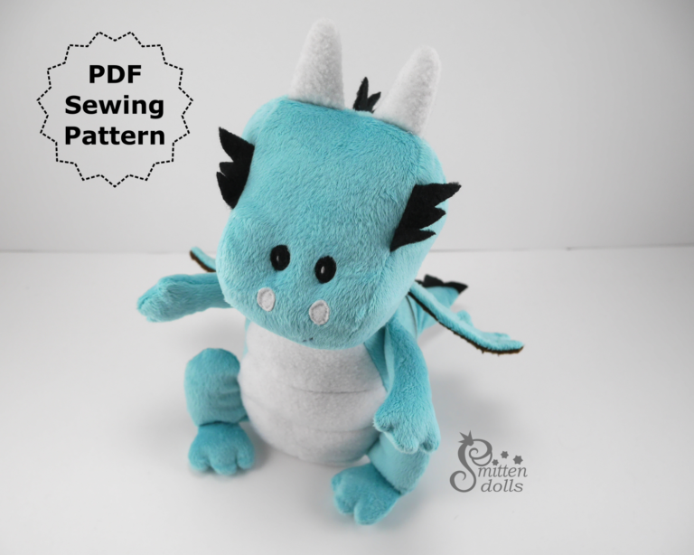 simple dragon sewing pattern