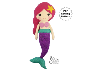 Mermaid Pattern Front View
